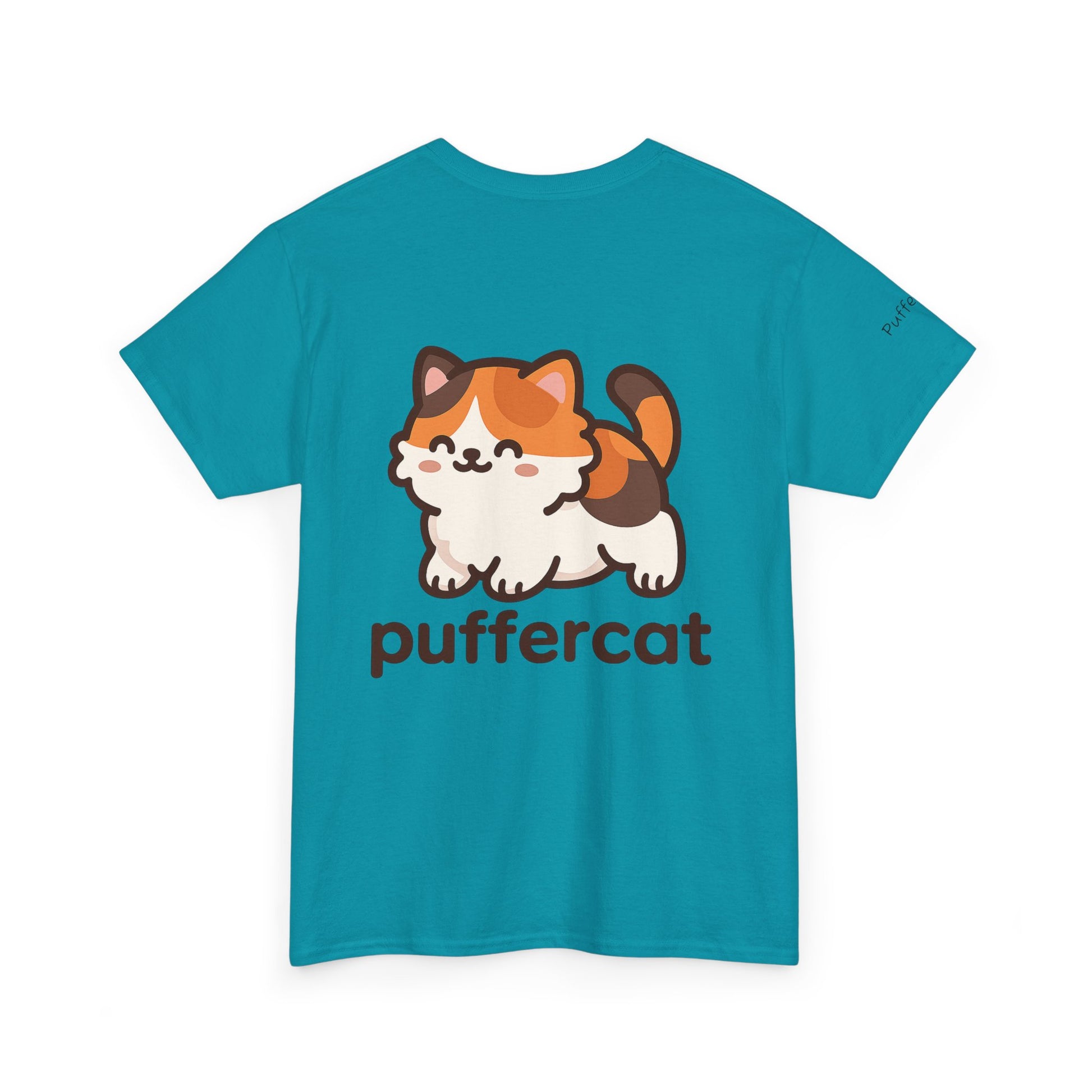 Unisex PufferCat Cotton T-Shirt
