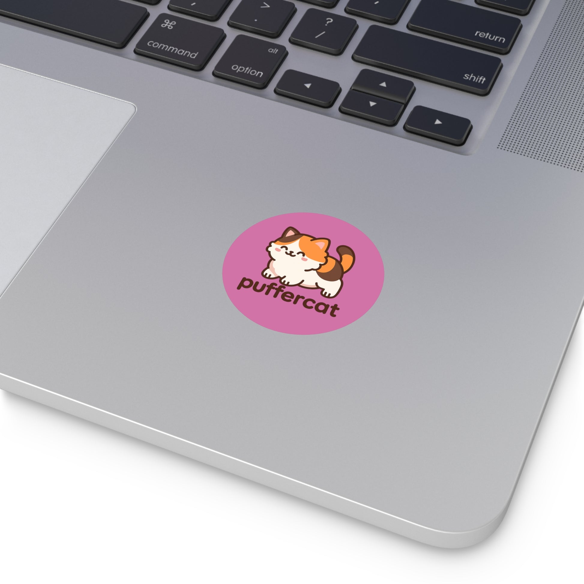 Cute Puffercat Vinyl Stickers