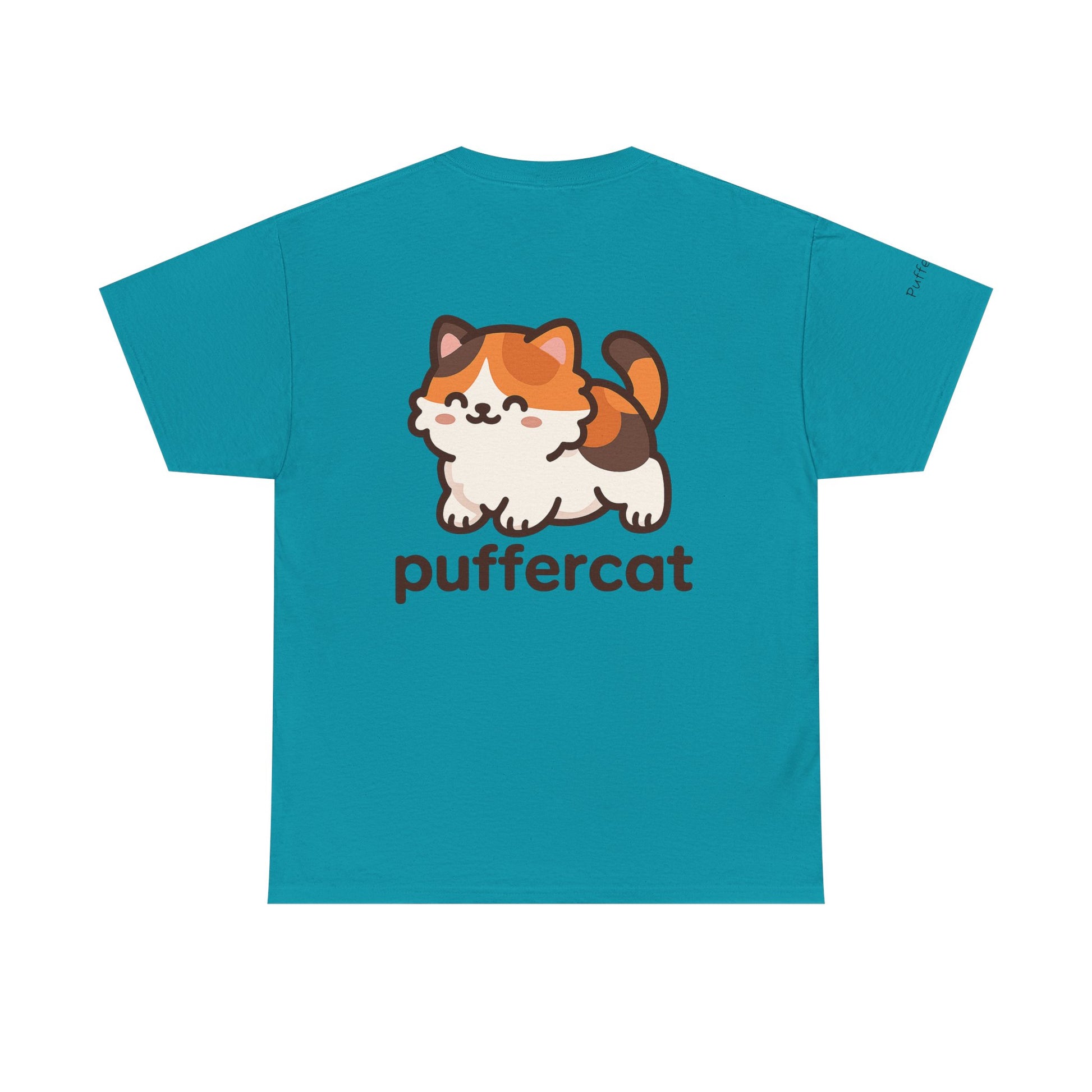 Unisex PufferCat Cotton T-Shirt