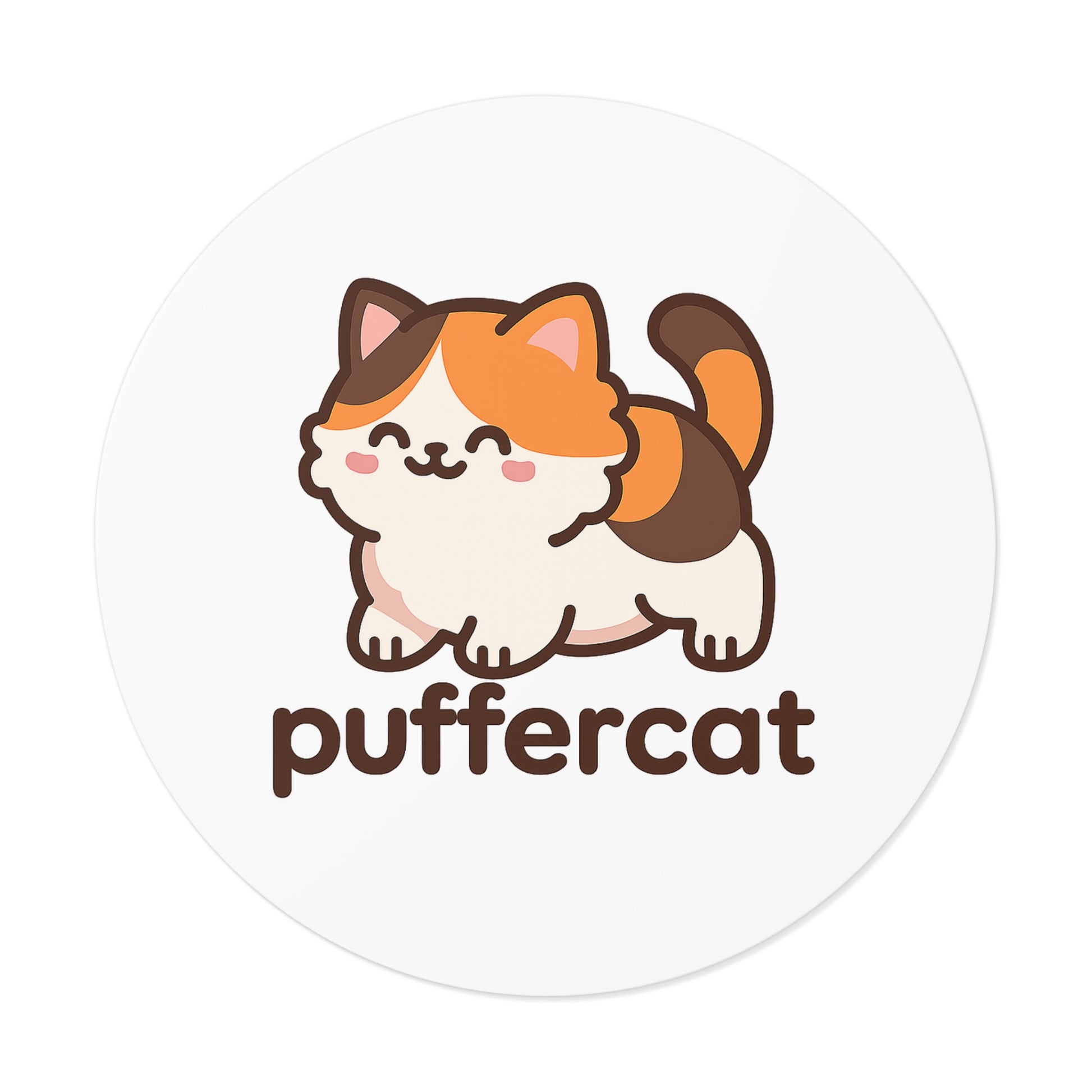 Puffercat Vinyl Sticker