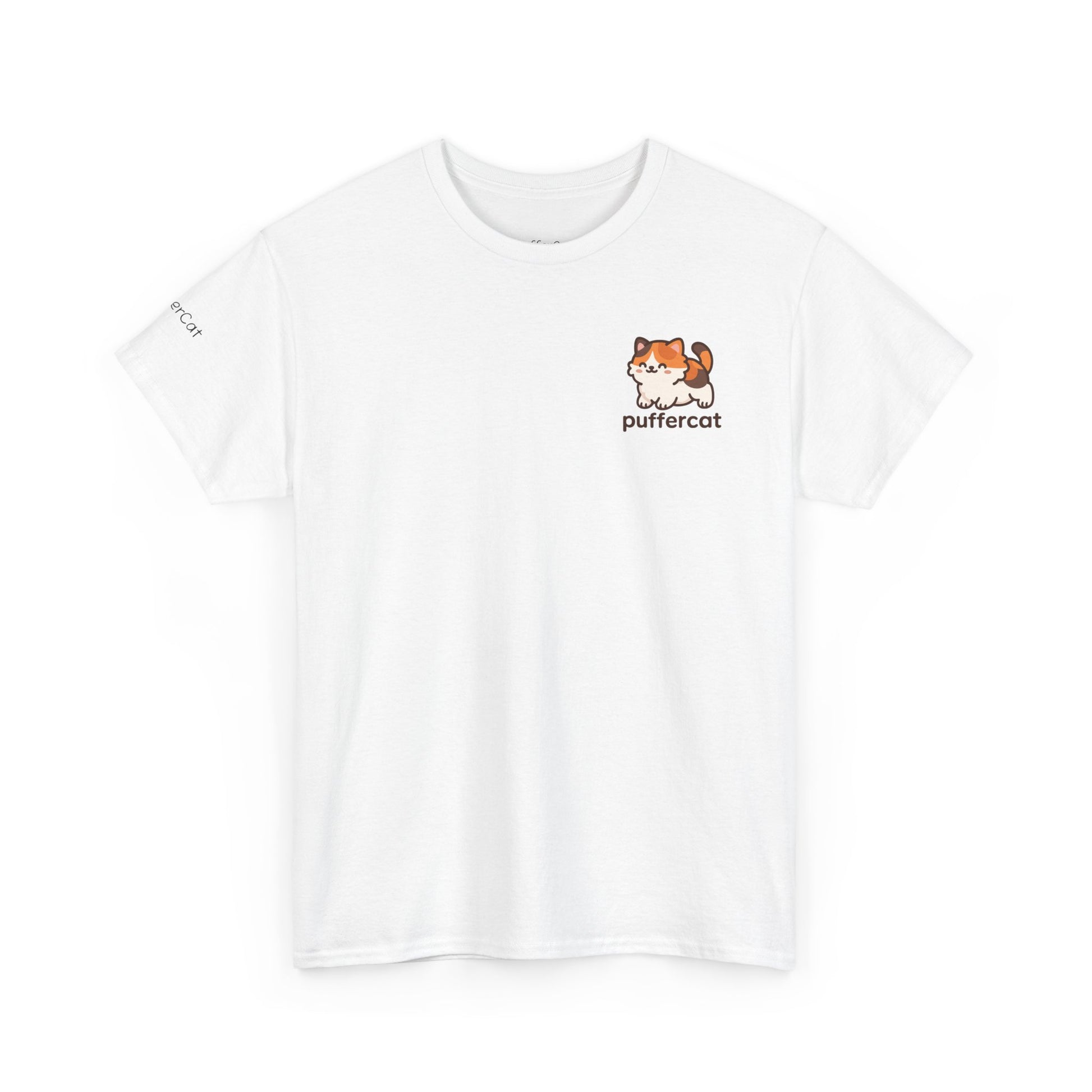 Unisex PufferCat Cotton T-Shirt