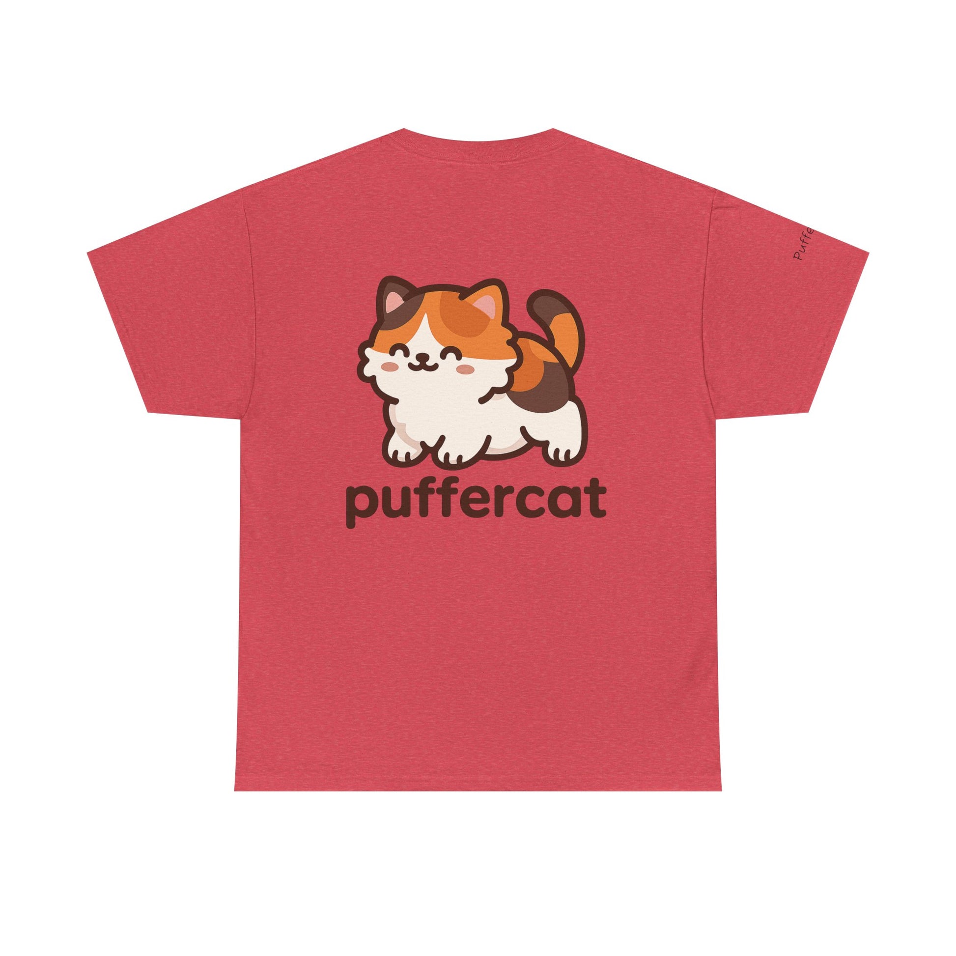 Unisex PufferCat Cotton T-Shirt