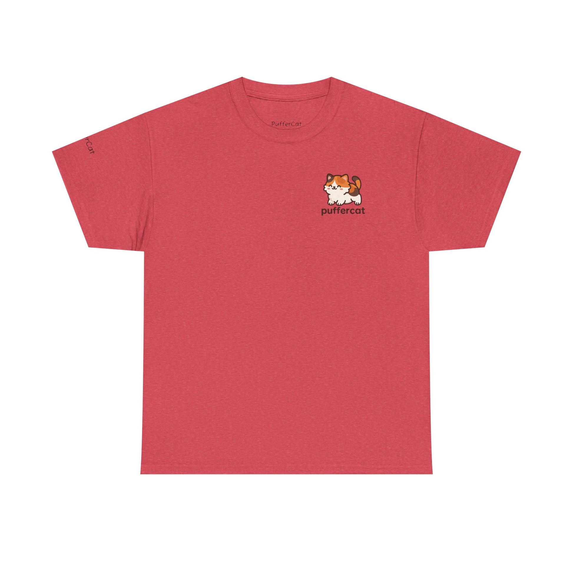 Unisex PufferCat Cotton T-Shirt