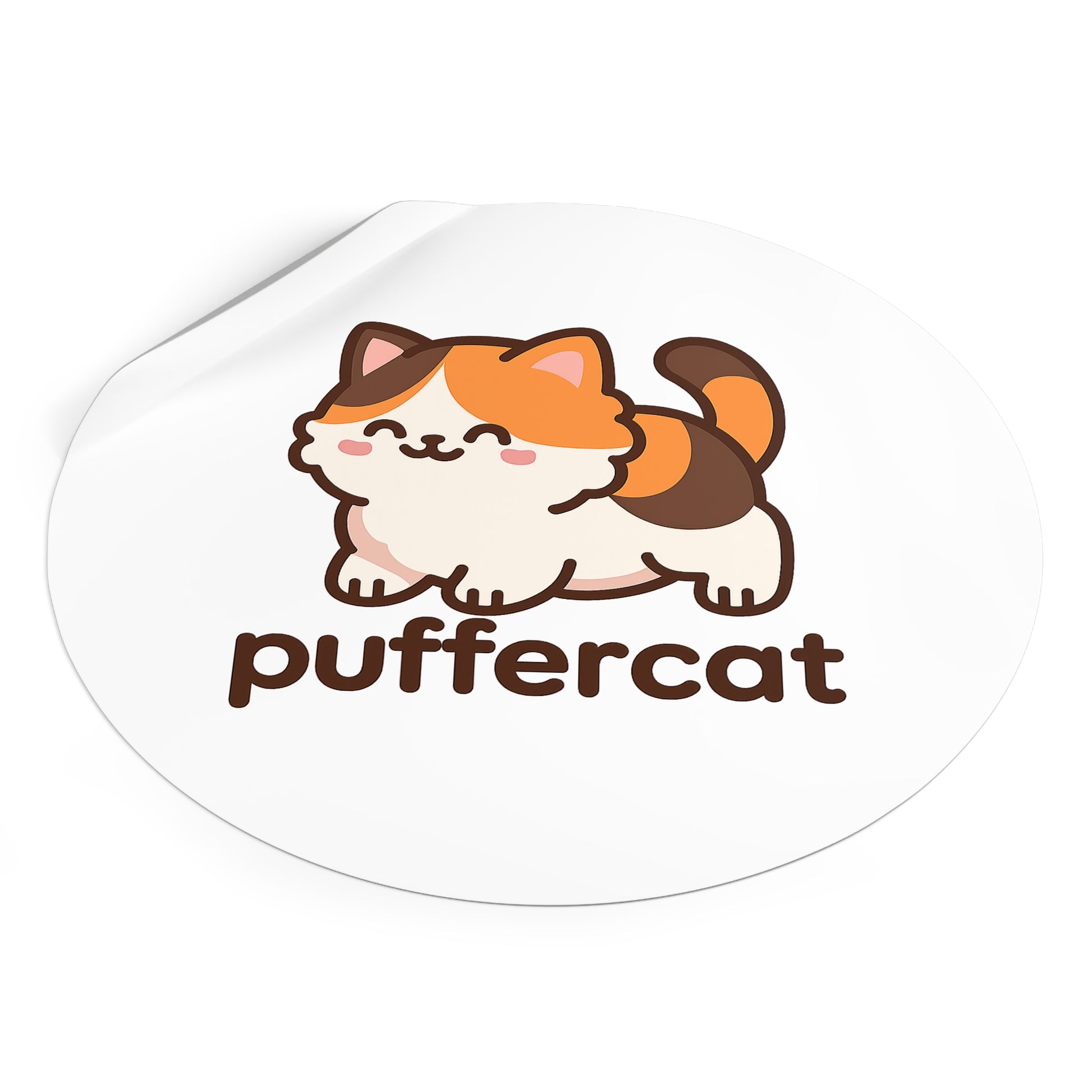 Puffercat Vinyl Sticker