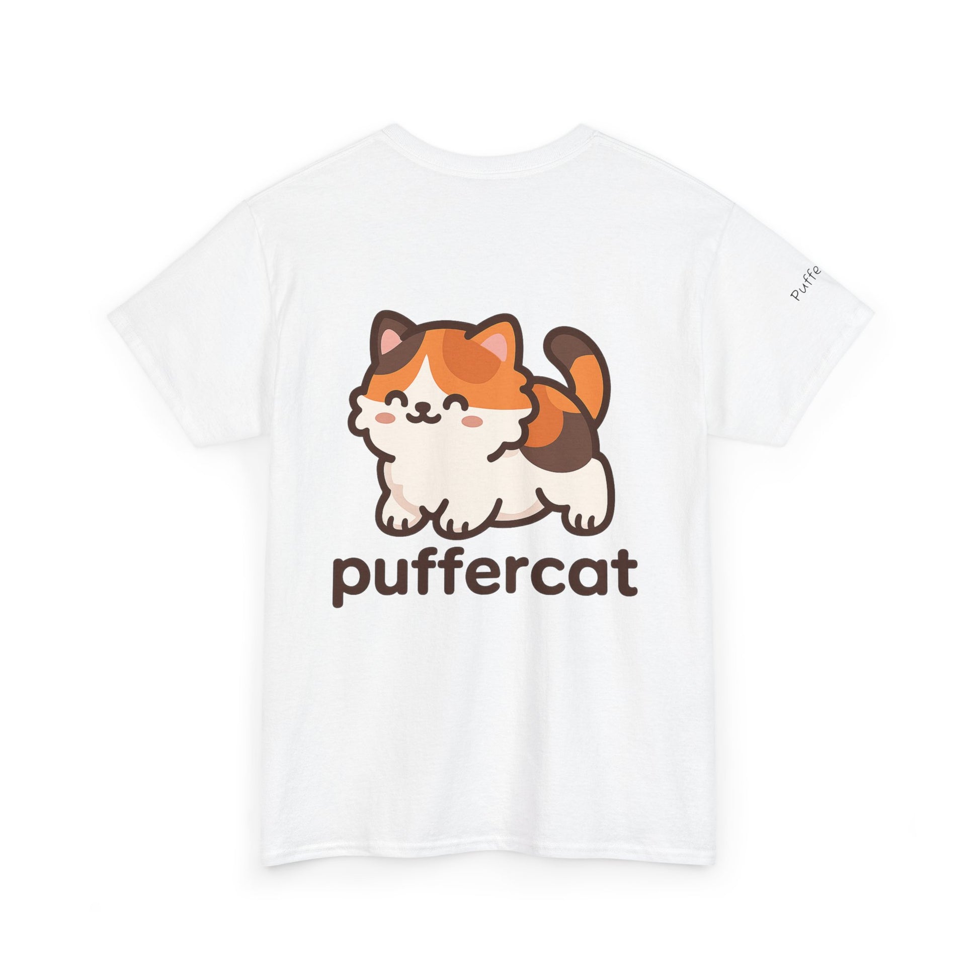 Unisex PufferCat Cotton T-Shirt