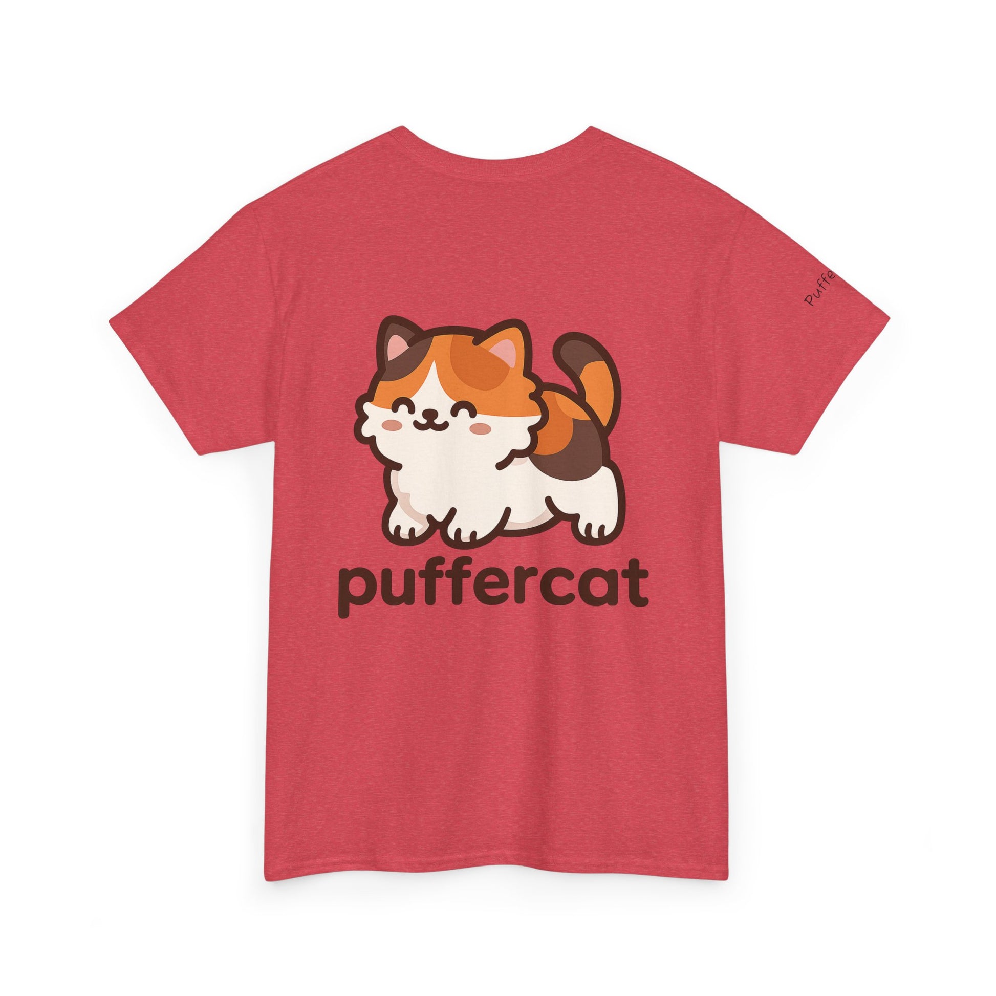 Unisex PufferCat Cotton T-Shirt