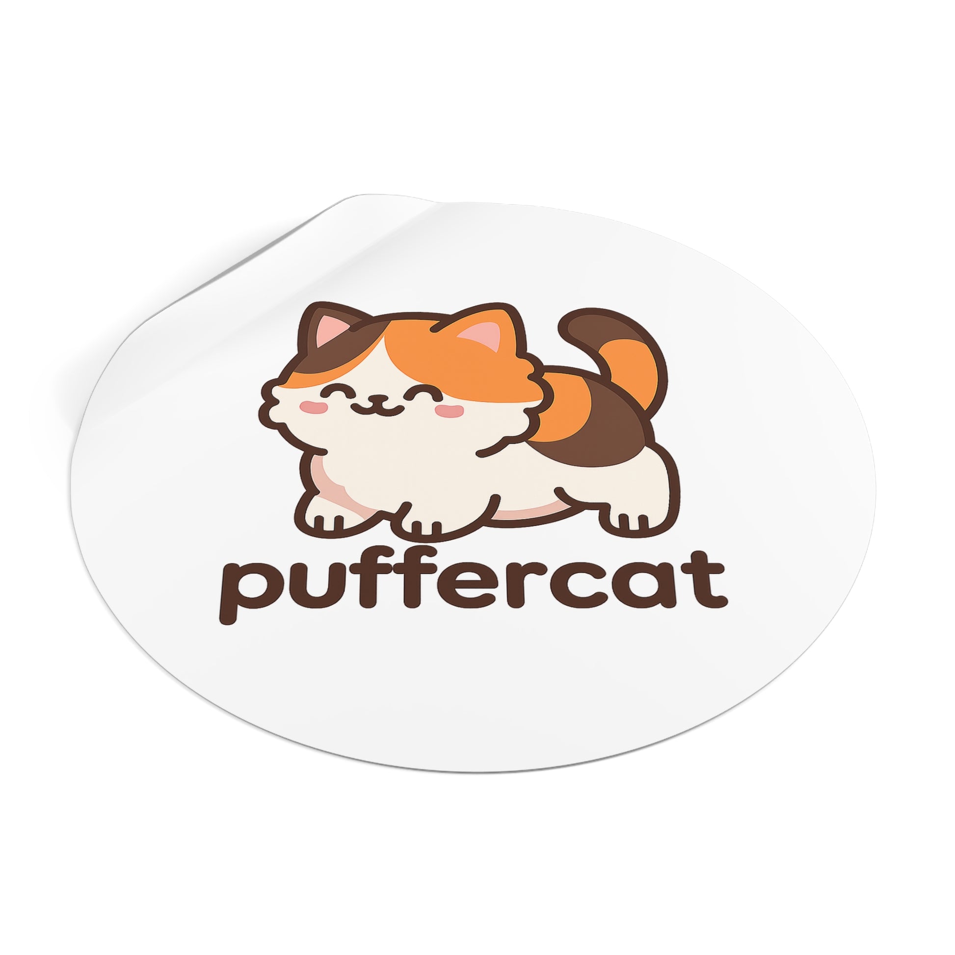 Puffercat Vinyl Sticker
