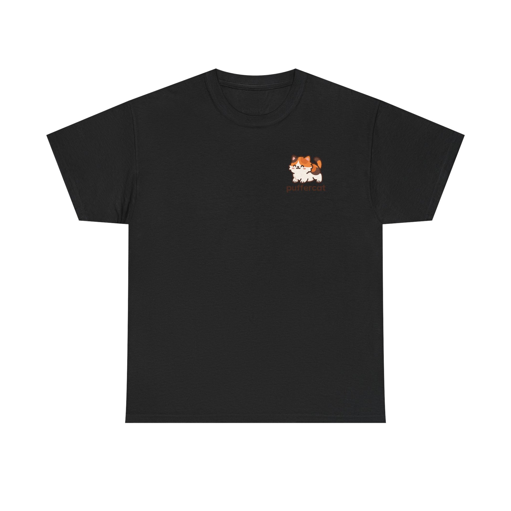 Unisex PufferCat Cotton T-Shirt