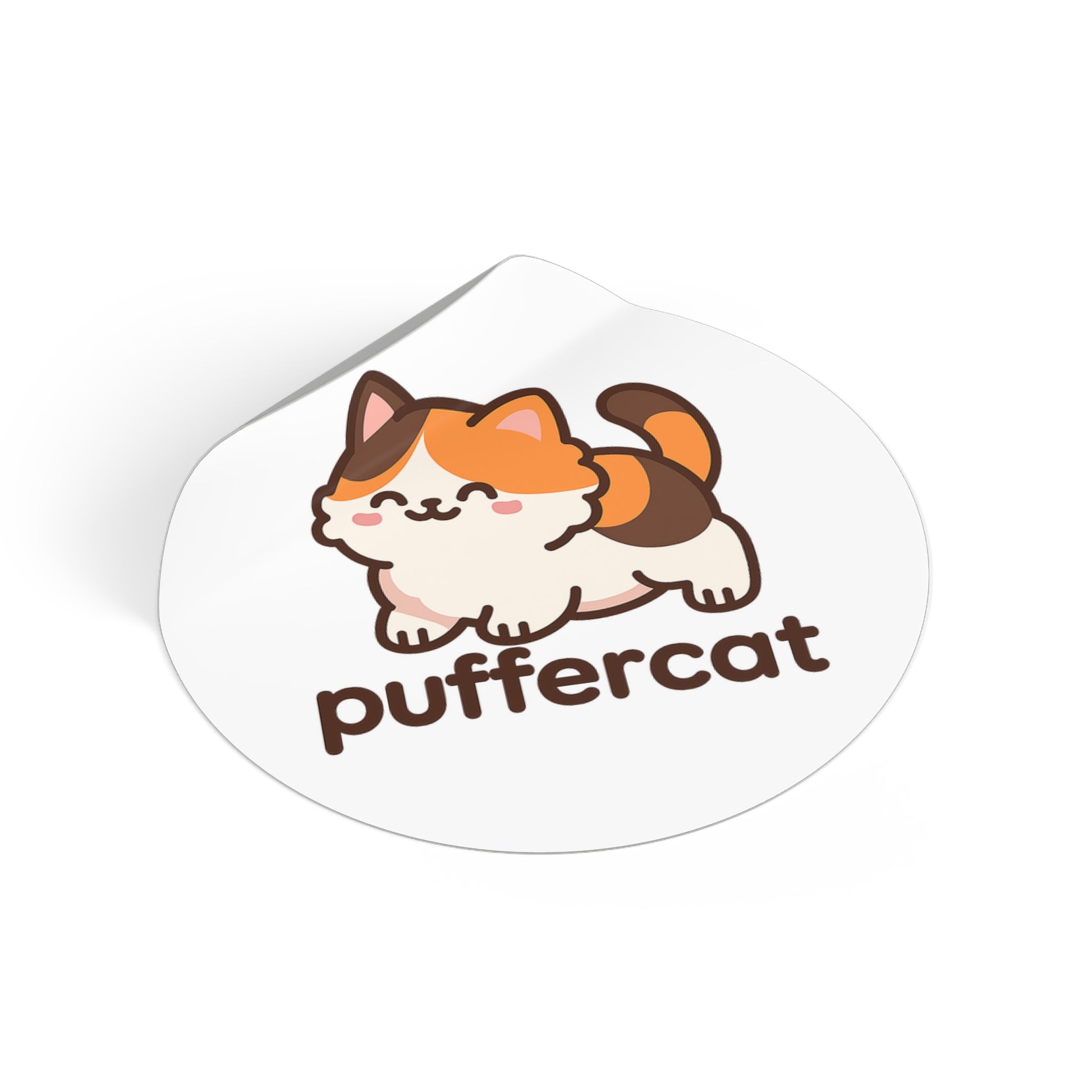 Puffercat Vinyl Sticker
