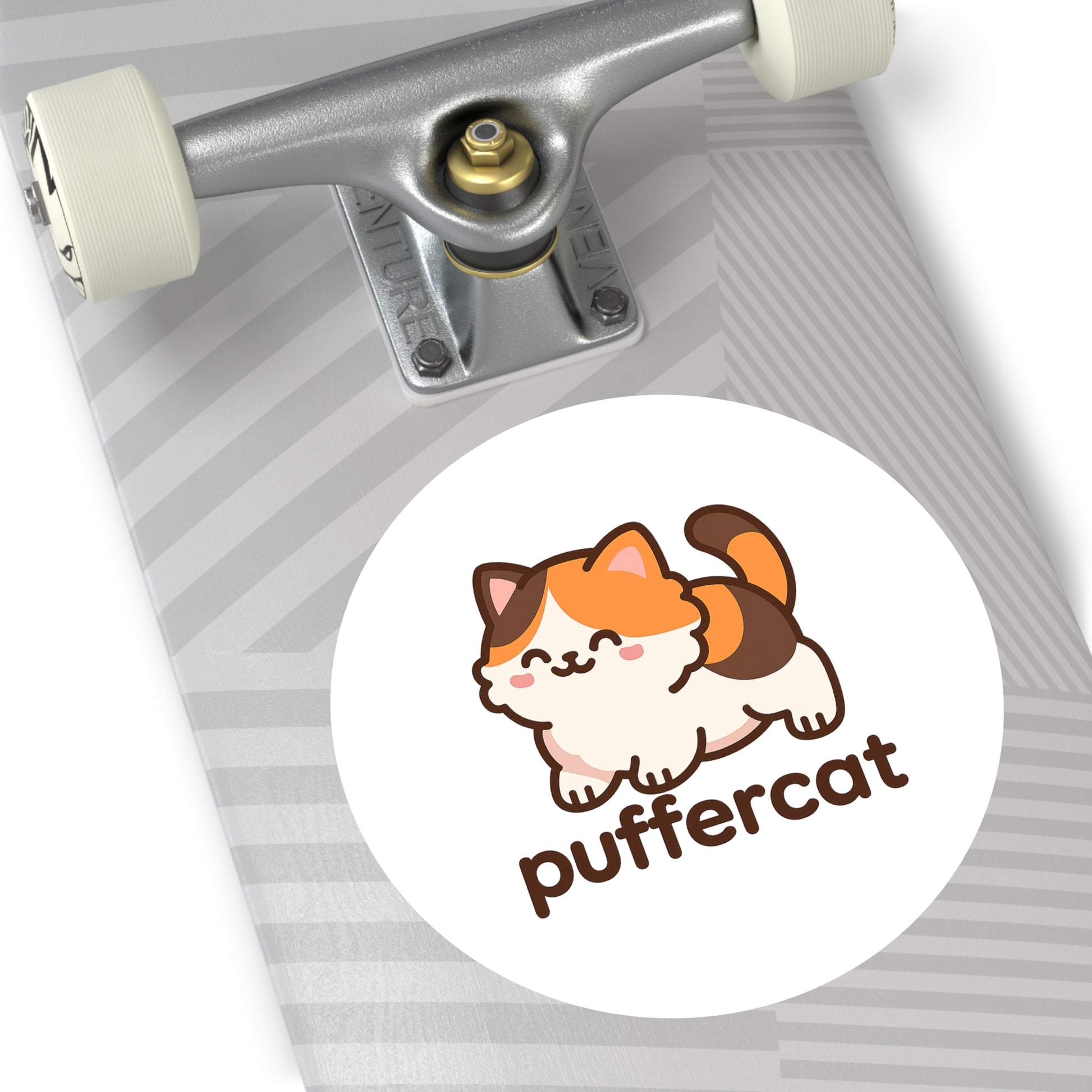Puffercat Vinyl Sticker