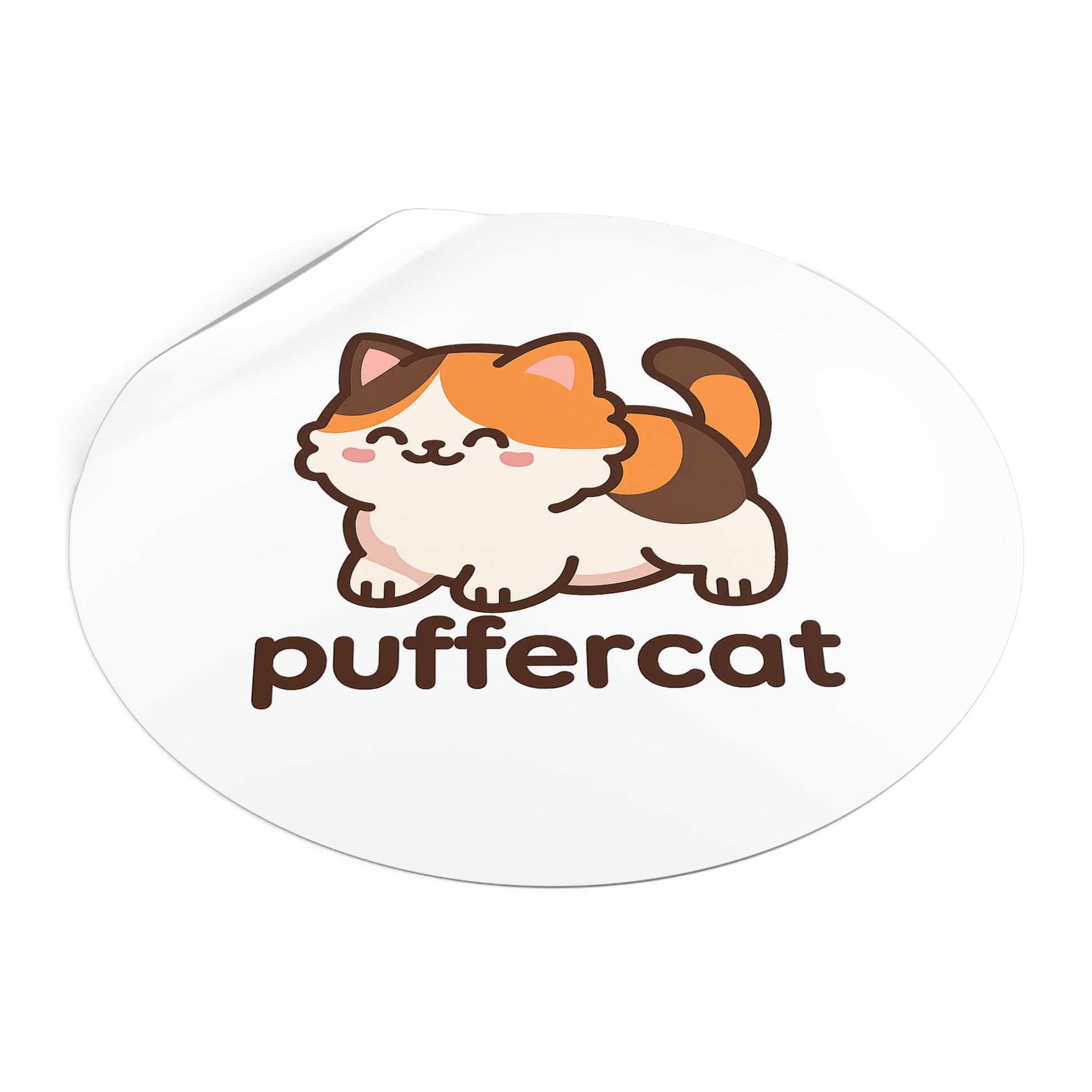 Puffercat Vinyl Sticker