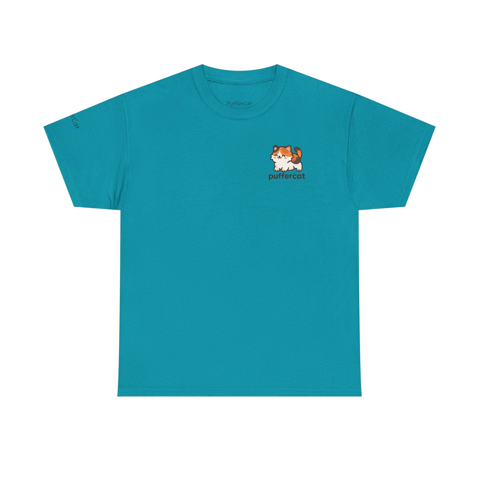 Unisex PufferCat Cotton T-Shirt