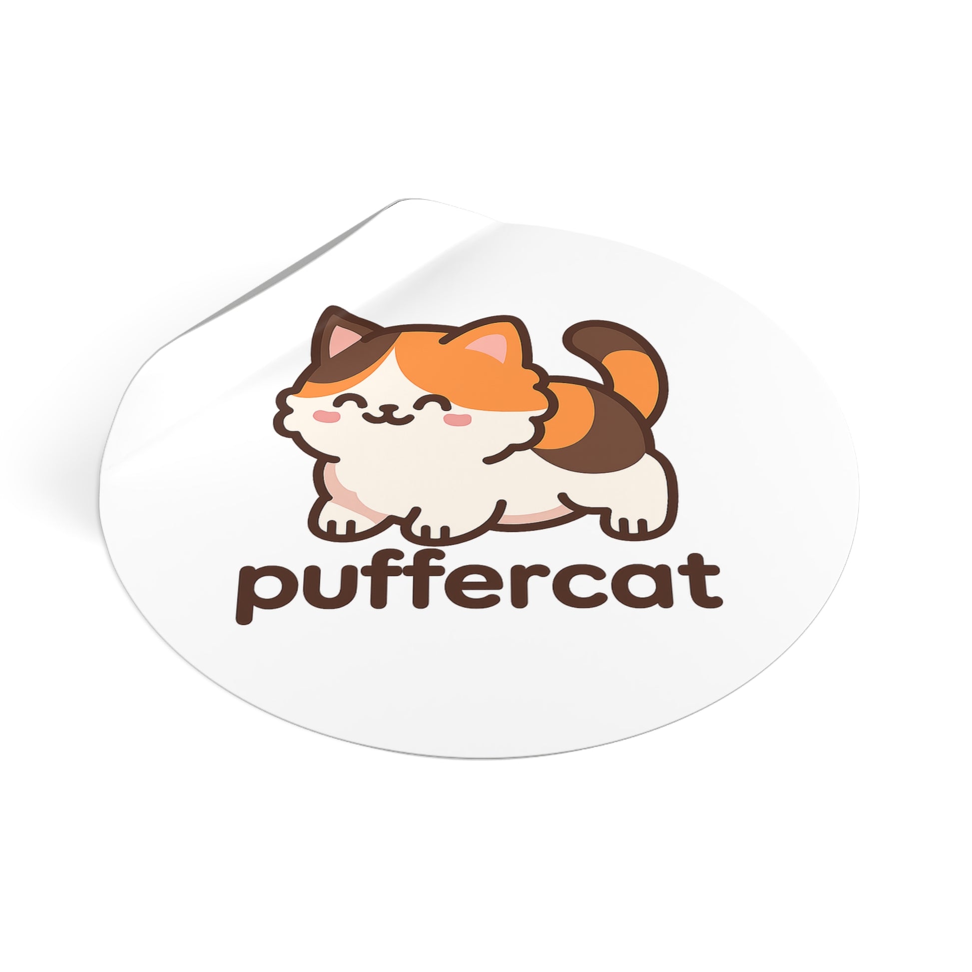 Puffercat Vinyl Sticker