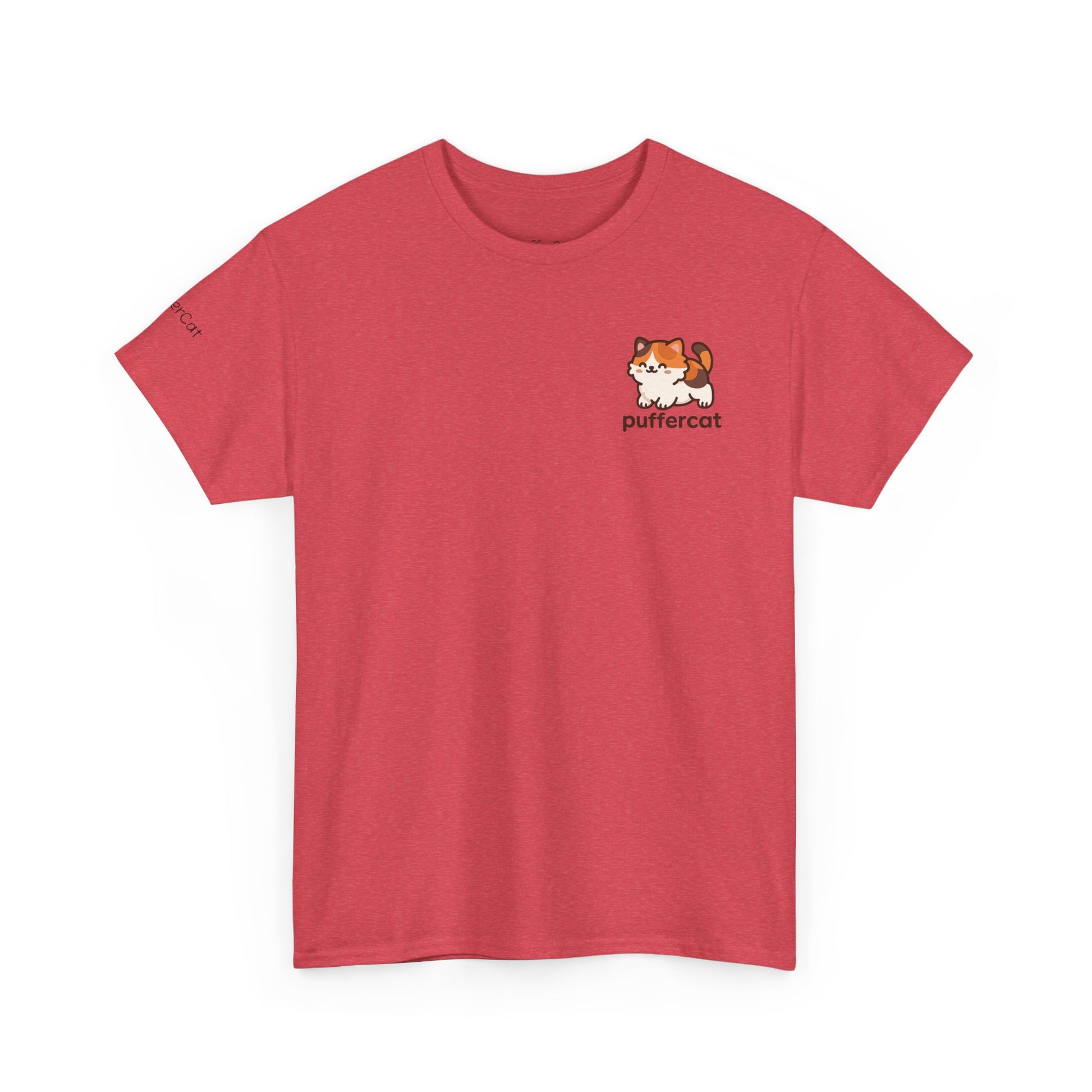 Unisex PufferCat Cotton T-Shirt
