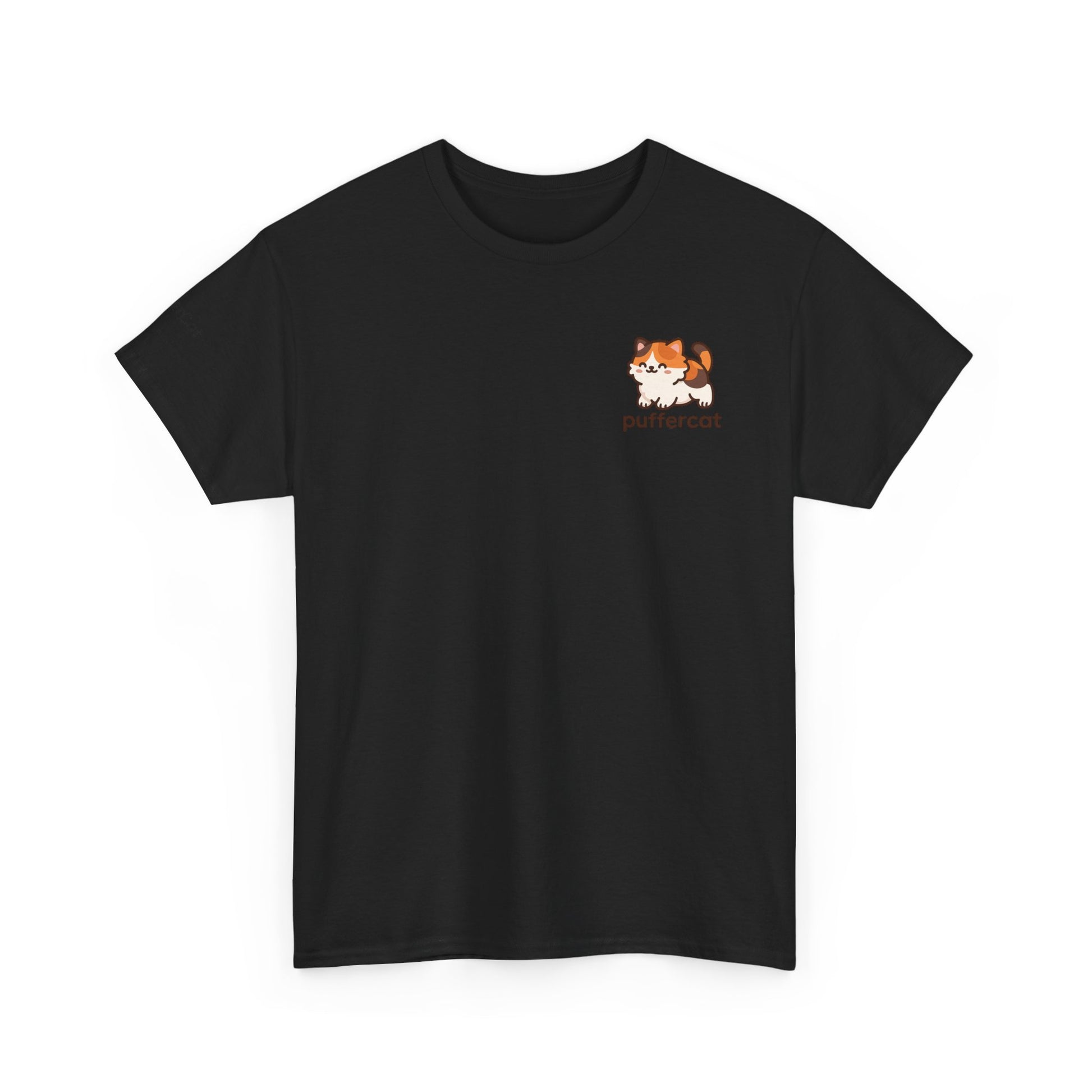 Unisex PufferCat Cotton T-Shirt